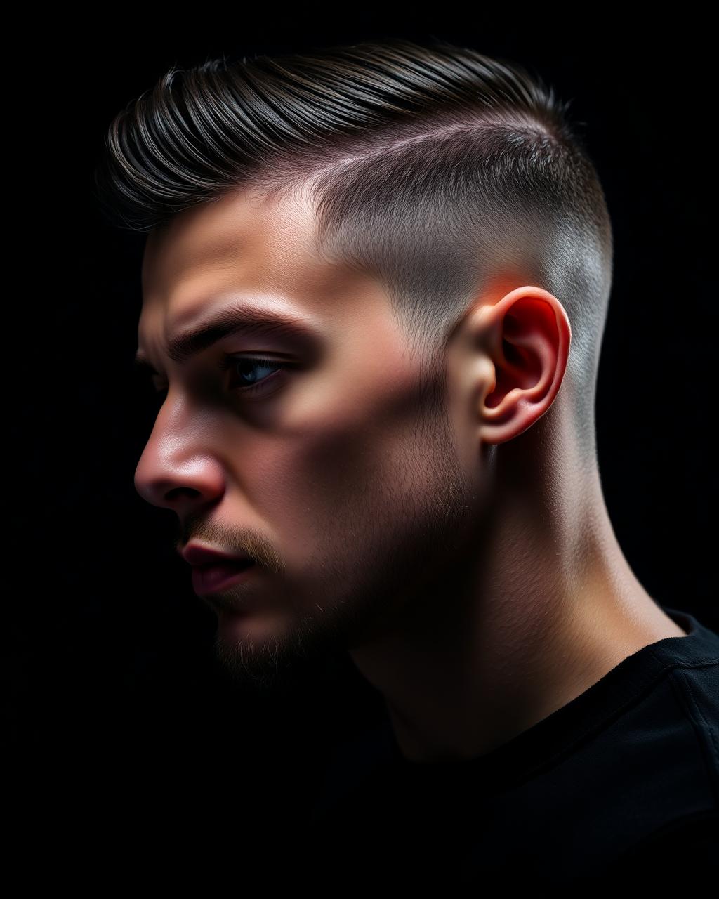 Sharp modern fade