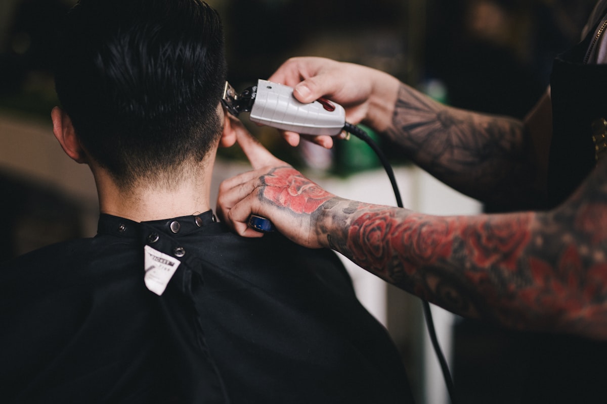 Hot towel shave